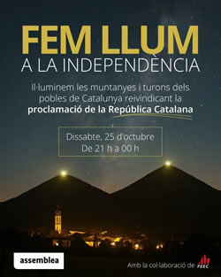 Il·luminem el cel de Catalunya!